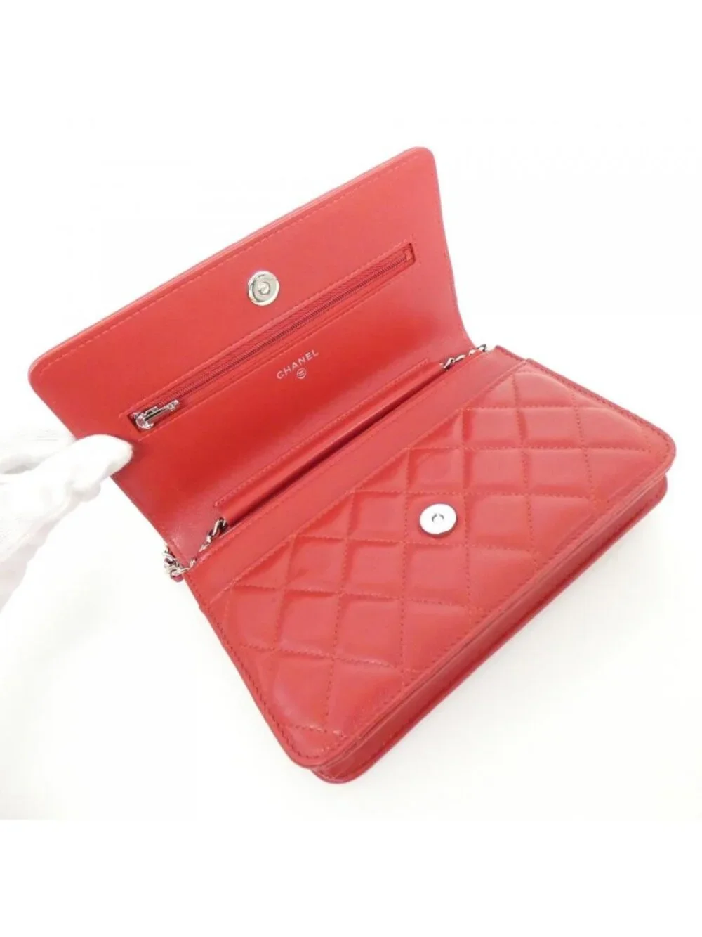 Chanel Timeless Classic Line Chain Wallet Shoulder